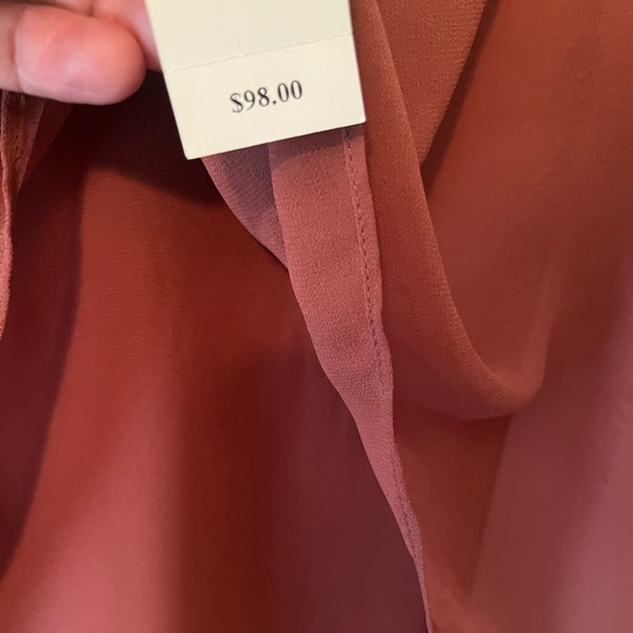 Double Layered Sheet Topped Blouse - Picture 6 of 6